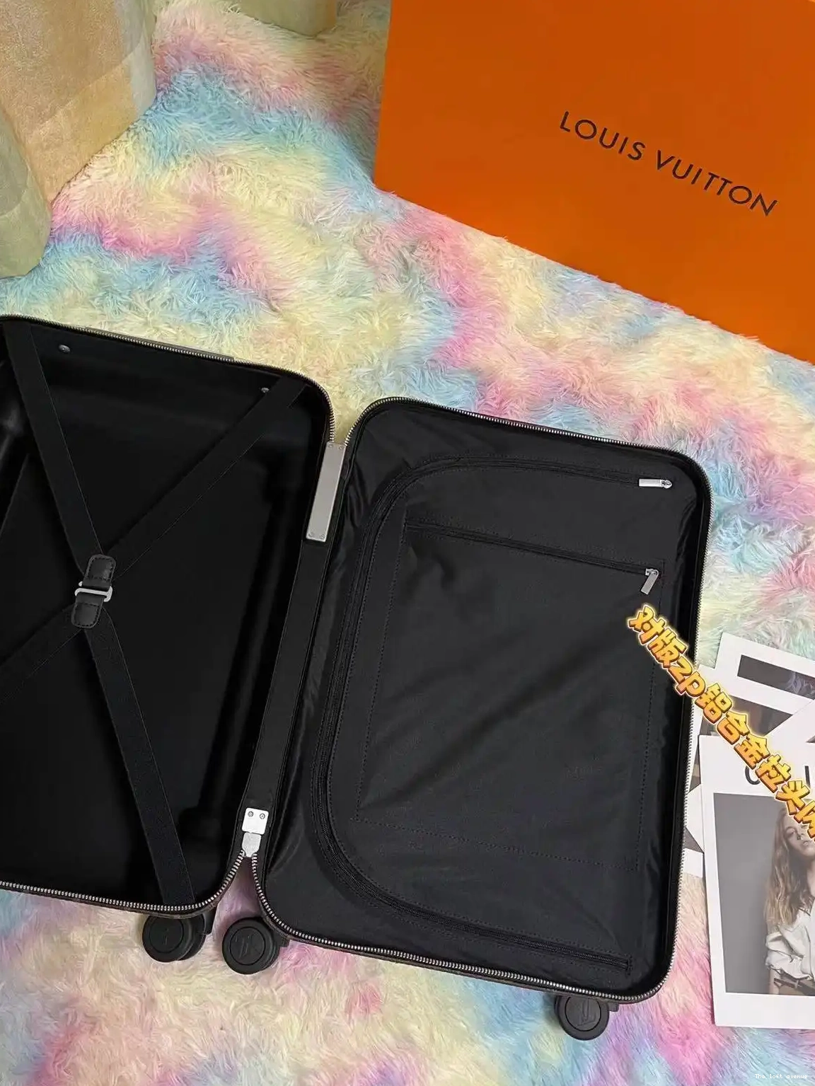 BLACK SUITCASE CANVAS 55 MACASSAR 37L HORIZON CABIN 0515